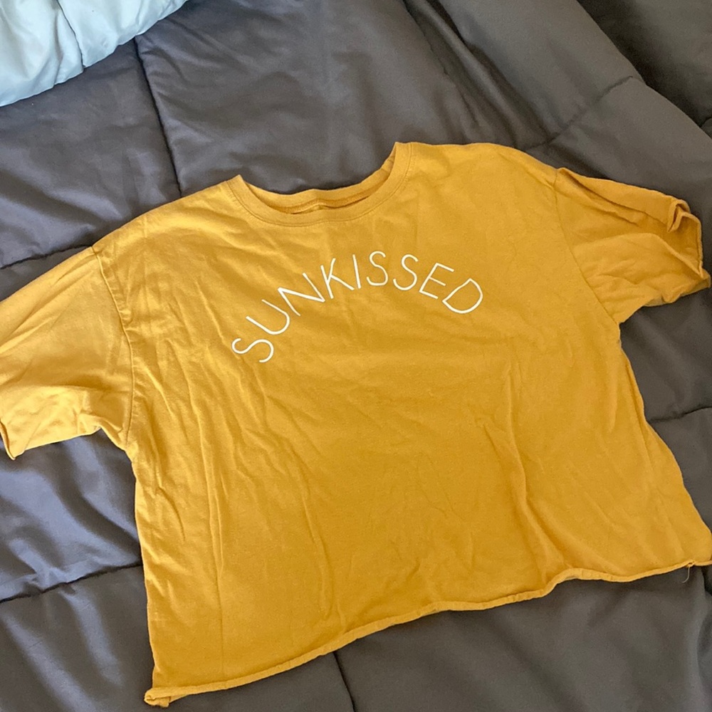 Oversized Cropped T-shirt